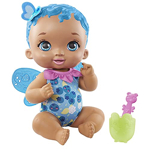 Mattel My Garden Baby Colour Change Berry Hungry Baby Doll – Blueberry