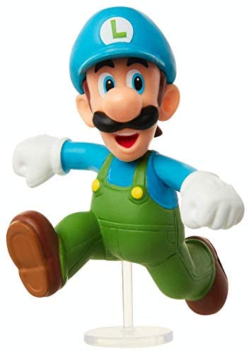 SUPER MARIO Actionfigur 2,5 Zoll Ice Running Luigi Sammelspielzeug