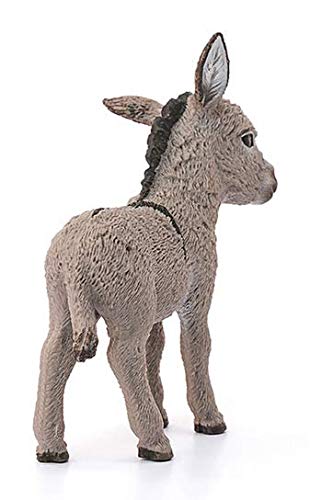 Schleich Donkey Foal 13746 - Individually Hand Painted Figure for Imaginative Play 4