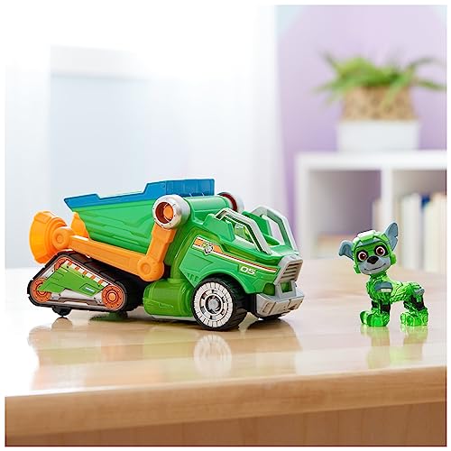 Paw Patrol: The Mighty Movie Spielzeug-Recycling-Lastwagen mit Rocky Mighty Pups Action F