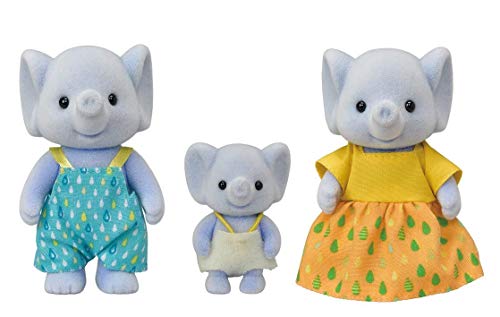 Sylvanian Families 5376 Elefantenfamilie, mehrfarbig
