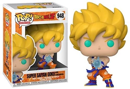 Funko Pop! Animation Dragon Ball Z - Super Saiyan Goku with Kamehameha Vinyl Figure #948