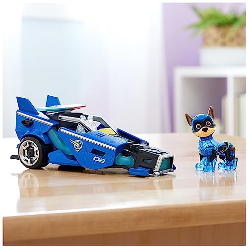 Paw Patrol: The Mighty Movie Spielzeugauto mit Chase Mighty Pups Actionfigur, leicht