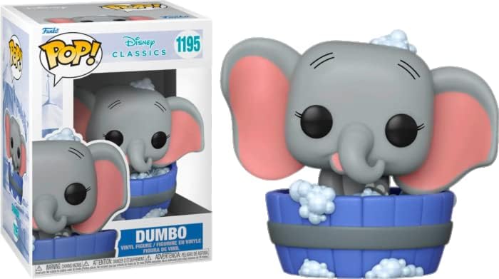Funko Disney: Dumbo im Schaumbad #1195 Exklusiver Pop! Vinyl