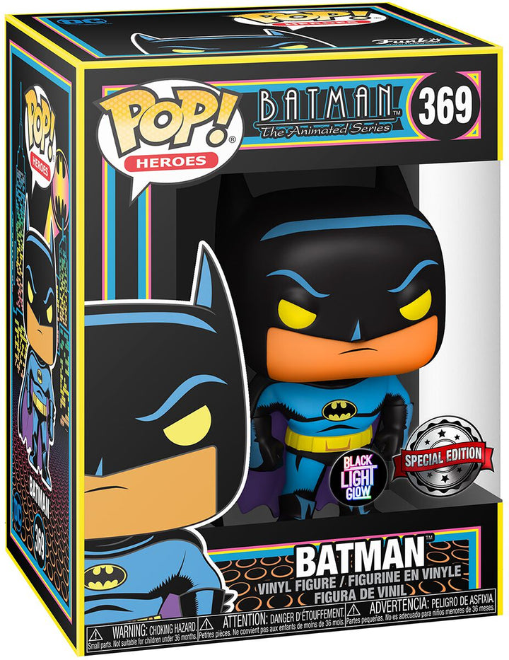 Batman-Animationsserie Batman Black Light Special Edition Funko Pop! Vinyl Nr. 369