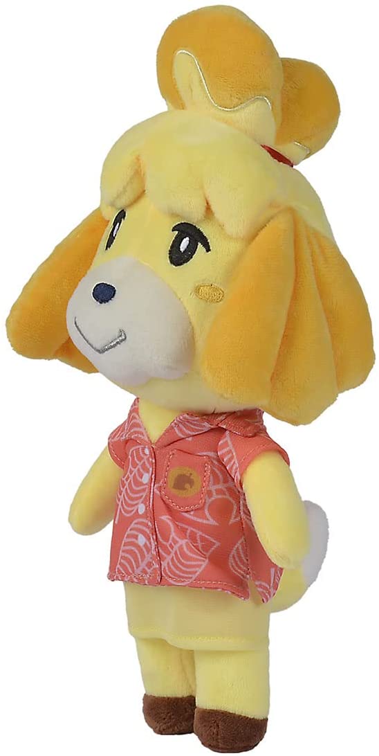 Animal Crossing 109231002 Isabelle 25CM Stofftier, Mehrfarbig