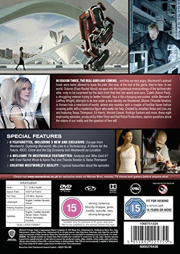 Westworld: Staffel 3 [2020] – Science-Fiction [DVD]