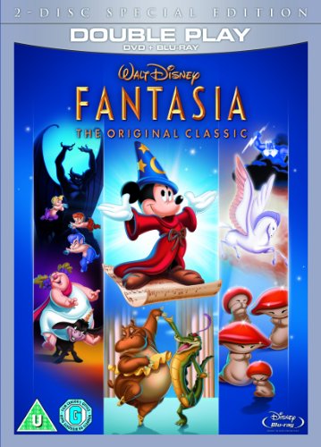 Fantasia (DVD + Blu-ray, mit DVD-Verpackung) – Fantasy/Musical [Blu-Ray]