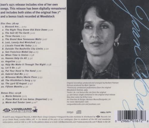 Joan Baez – Blessed Are [Audio-CD]