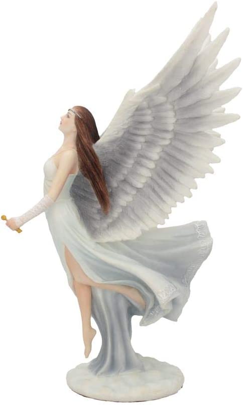 Nemesis Now Ascendance Anne Stokes Figur, 28 cm, Weiß, Kunstharz, Einheitsgröße