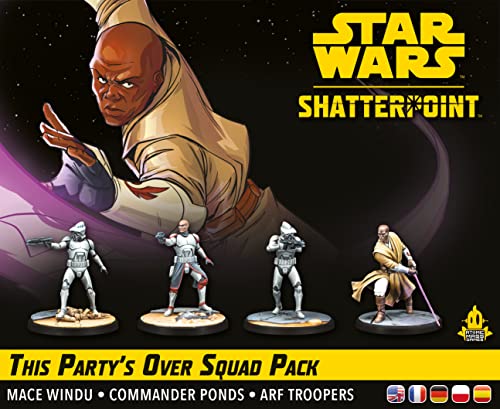 Atomic Mass Games Star Wars: Shatterpoint Mace Windu Squad Pack 4