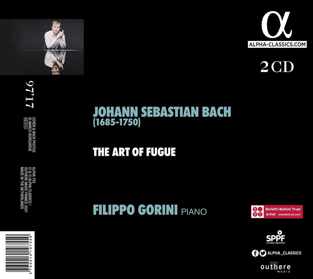 Bach: The Art of Fugue [Audio CD]