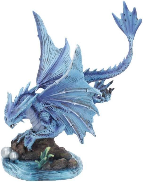 Nemesis Now Anne Stokes Wasserdrachen-Figur für Erwachsene, blau, 31 cm