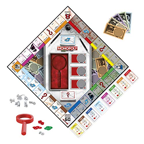 Monopoly Crooked Cash Board Game For Families and Kids Ages 8 and Up, Includes M