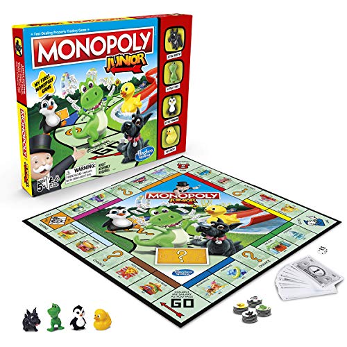 Hasbro Gaming Twister & Monopoly Junior Game