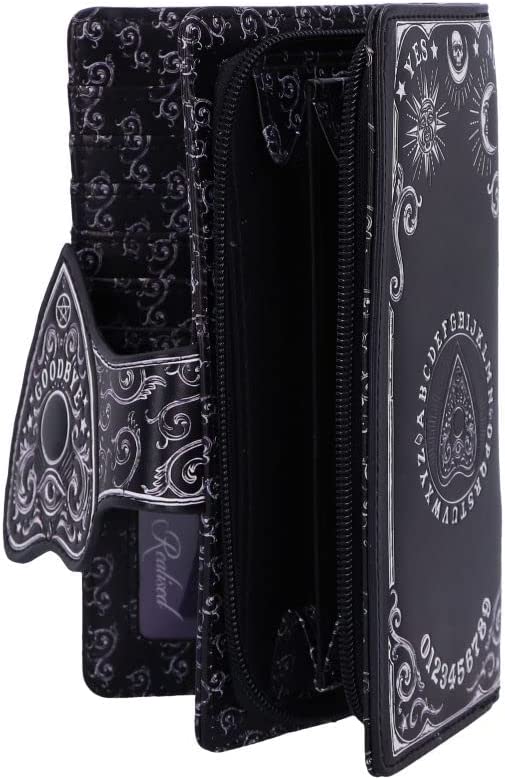 Nemesis Now Spirit Board Planchette Embossed Purse, Black 6