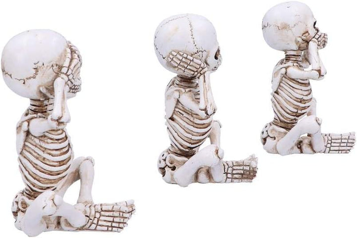 Nemesis Now See No, Hear No, Speak No Evil Skellywag Skelettfiguren, Polyres