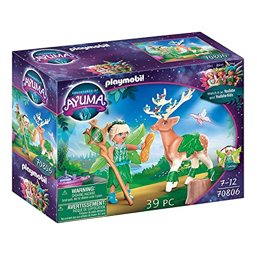 PLAYMOBIL Adventures of Ayuma 70806 Waldfee mit Seelentier, ab 7 Jahren
