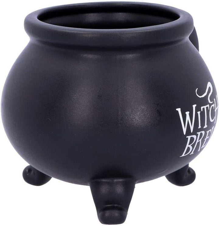 Nemesis Now Black U4791P9 Smooth Witch's Brew Kesselbecher 13,5 cm, Harz m. Stai
