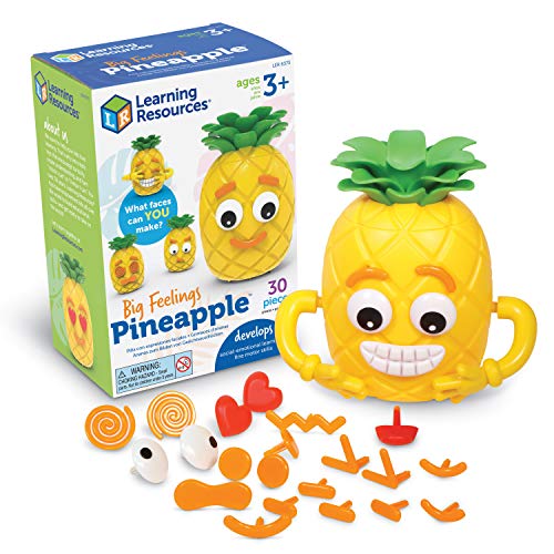 Learning Resources LER6373 Big Feelings Ananas, soziales emotionales Spielzeug, kreativ