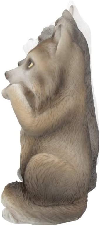 Nemesis Now B4472N9 Figur „Drei weise Wölfe“, 10 cm, Kunstharz, grau, Einheitsgröße