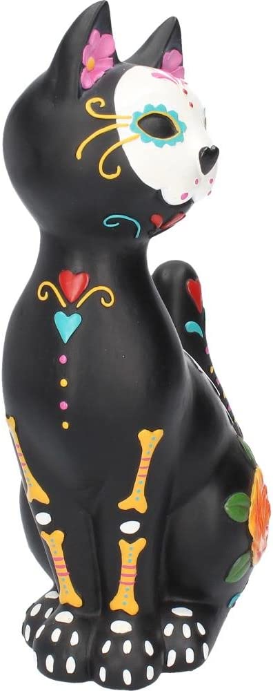 Nemesis Now Sugar Puss Figur 20cm Schwarz