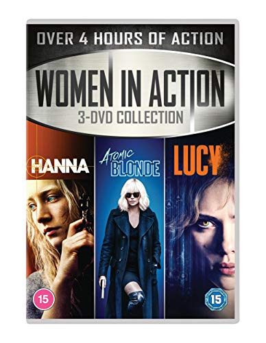 Women In Action Triple (Lucy/Hanna/Atomic Blonde) [DVD] [2020] – Action/Sci-Fi [DVD]