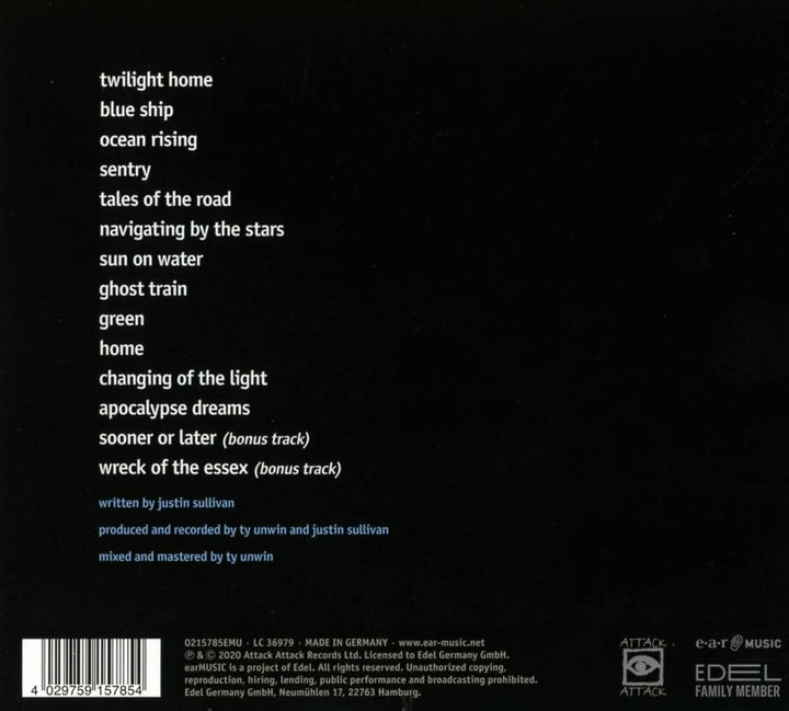 Justin Sullivan – Navigating By The Stars [Audio-CD]