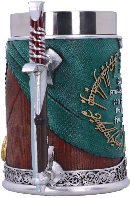 Nemesis Now offiziell lizenzierter Herr der Ringe-Frodo-Krug, braun, 15,5 cm