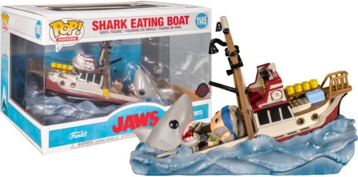 Der Haifischfressende Boot Exklusiv von Funko 56562 Pop! Vinyl Nr. 1145