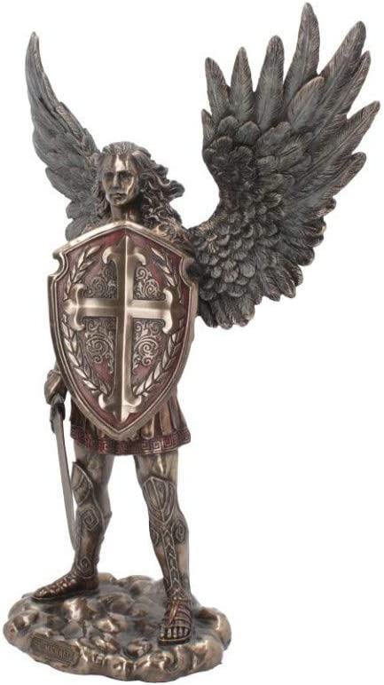 Nemesis Now Figur des Heiligen Erzengels Michael, 42 cm