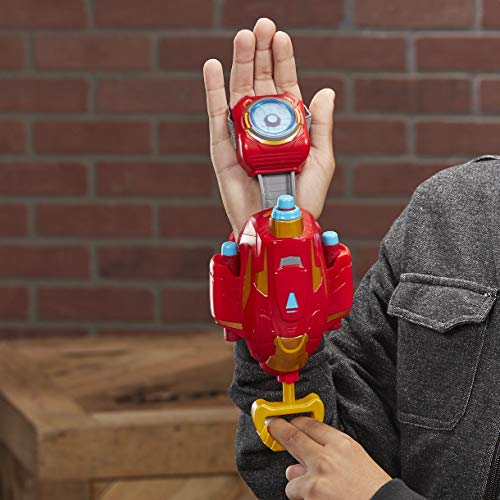 NERF Power Moves Marvel Avengers Iron Man Repulsor Blast Gauntlet NERF Dart-Startspielzeug