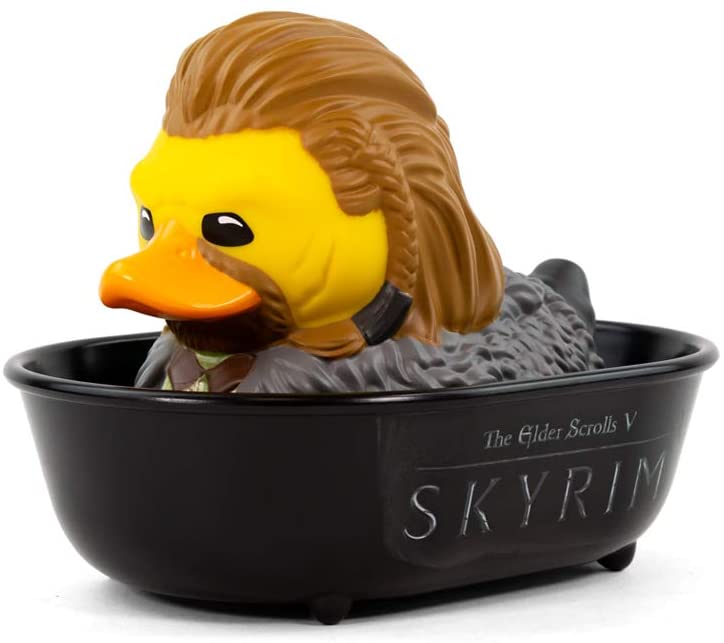 TUBBZ Skyrim Ulfric Stormcloak Sammelfigur aus Gummiente – Offizielle Skyrim-Ware – Einzigartiges Sammler-Vinylgeschenk in limitierter Auflage