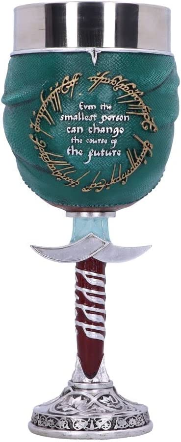 Nemesis Now offiziell lizenzierter Herr der Ringe-Frodo-Kelch, braun, 19,5 cm