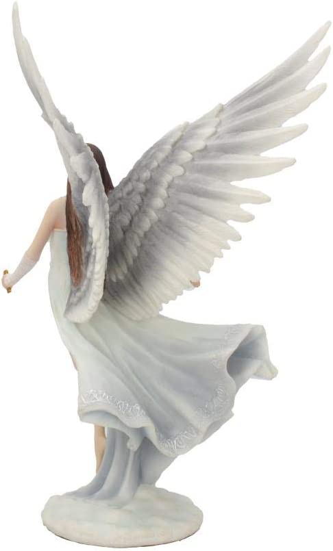 Nemesis Now Ascendance Anne Stokes Figur, 28 cm, Weiß, Kunstharz, Einheitsgröße