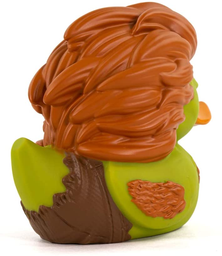 TUBBZ Street Fighter Blanka Sammelfigur aus Gummiente – Offizielles Street Fighter-Merchandise – Einzigartiges Vinyl-Geschenk in limitierter Auflage für Sammler