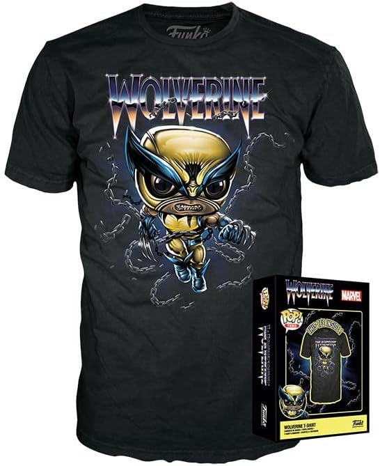Funko: Boxed Tee: Marvel – Wolverine – Klein