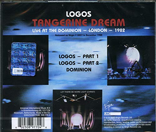 Logos Lives – Tangerine Dream [Audio-CD]