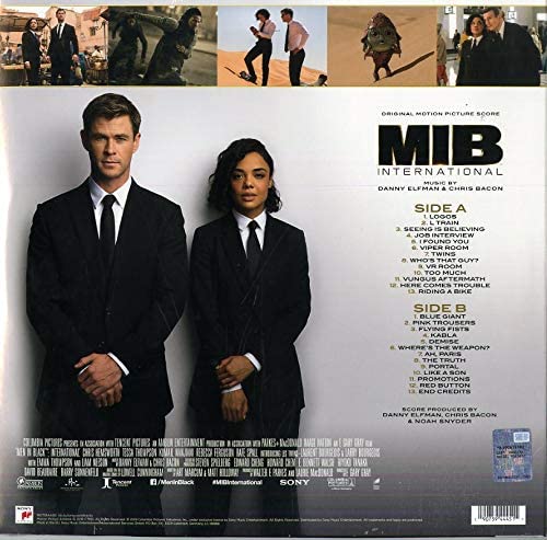 Men In Black: International Score – Elfman, Danny [VINYL]