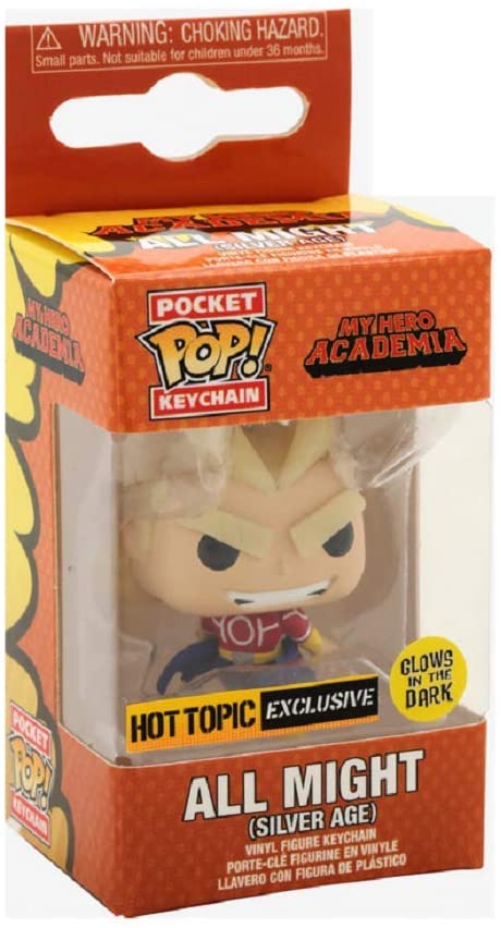 My Hero Academia All Might Silver Age Funko 45125 Pocket Pop!