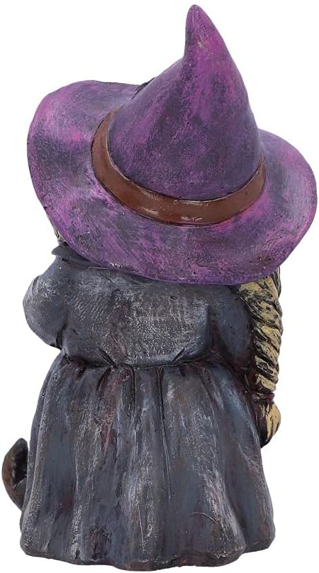Nemesis Now D5049R0 Doppelte kleine Hexen- und Kesselfigur, Polyresin, Schwarz,