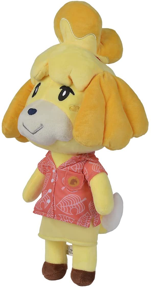Animal Crossing 109231006 Isabelle XL 40CM Stofftier, Mehrfarbig