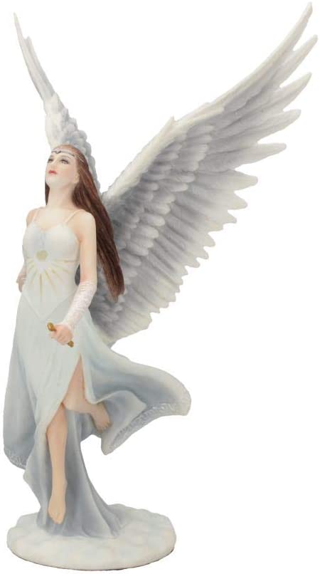 Nemesis Now Ascendance Anne Stokes Figur, 28 cm, Weiß, Kunstharz, Einheitsgröße