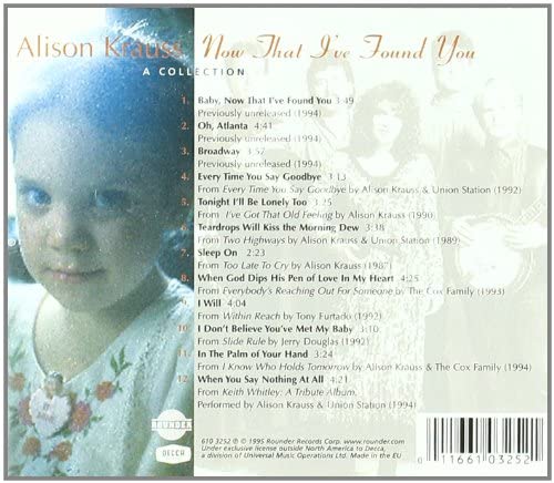 Jetzt, wo ich dich gefunden habe: Eine Sammlung – Alison Krauss und Union Station Alison Krauss [Audio-CD]