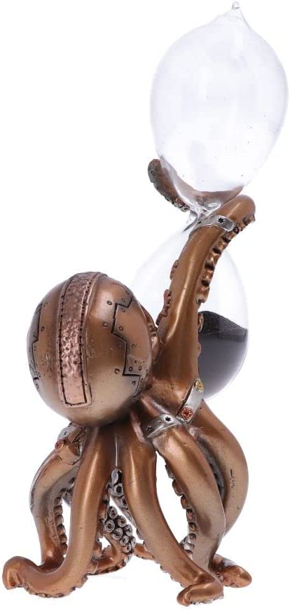 Nemesis Now Tentakel-Zeitmesser, 18,5 cm, Bronze