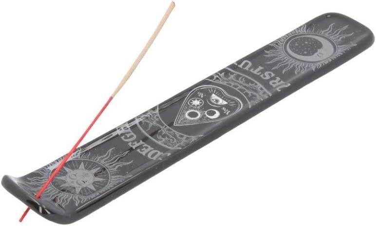 Nemesis Now U4574N9 Spirit Board Räucherstäbchenhalter, 24,5 cm, Schwarz