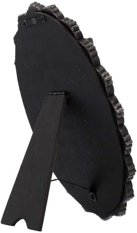 Nemesis Now Handsome Wandschild, 24 cm, Grau, Polyresin, 22 cm