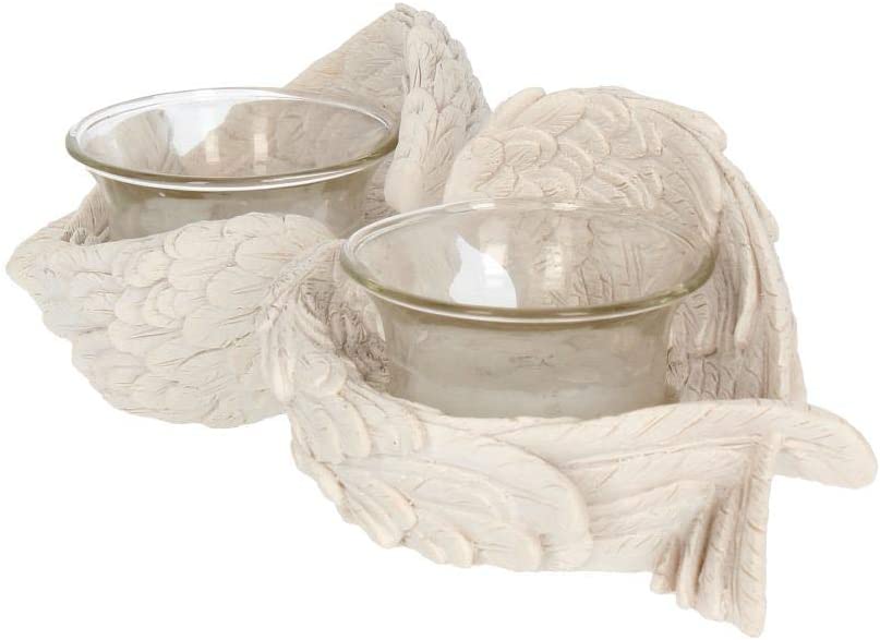 Nemesis Now - Angel Wings Tealight Holders Set of 2