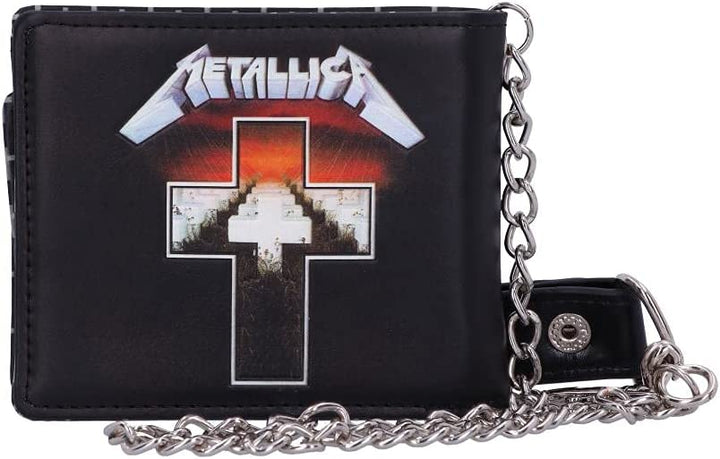 Nemesis Now B4684N9 Metallica Master of Puppets Geldbörse Schwarz, PU, ​​11 cm