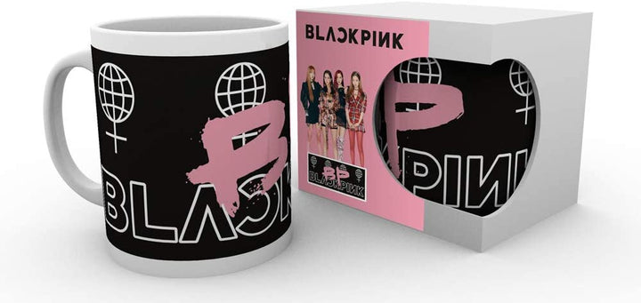 GB Eye Black Pink * Drip 10oz Keramiktasse